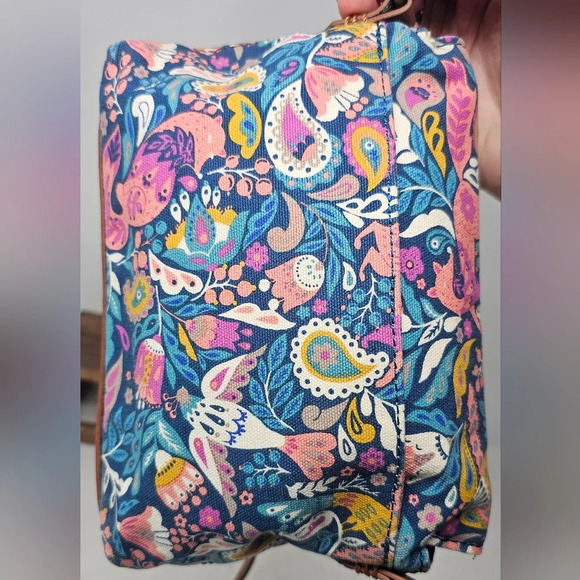 Sakroots Pacific Mini Qual Paisley Foldover Crossbody - Picture 5 of 16